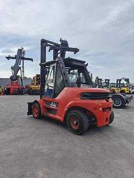Chariot élévateur d'occasion LINDE H80D-03/900 DIESEL VIERRADFRONTSTAPLER (13068709)