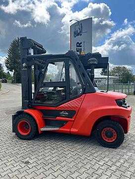 Chariot élévateur d'occasion LINDE H80D-900 DIESEL VIERRADFRONTSTAPLER (12784638)