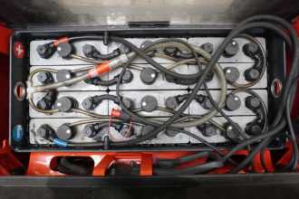 Chariot élévateur d'occasion LINDE L 14 AP 1173 ELEKTRO HOCHHUBWAGENFAHRERSTAND (13036334)