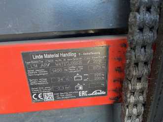 Chariot élévateur d'occasion LINDE L14AP ELEKTRO HOCHHUBWAGENFAHRERSTAND (13068315)