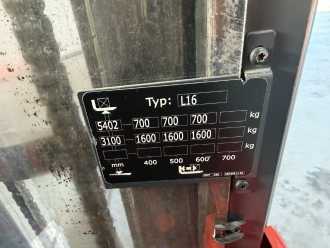 Chariot élévateur d'occasion LINDE L16 ELEKTRO HOCHHUBWAGENDEICHSEL (13070200)
