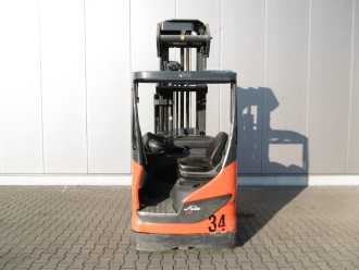 Chariot élévateur d'occasion LINDE R 14 - 01 ELEKTRO SCHUBMASTSTAPLER (13016552)