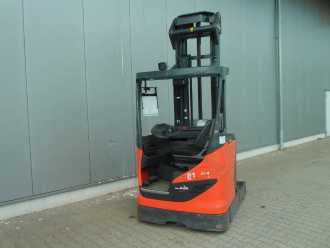 Chariot élévateur d'occasion LINDE R 14 - 01 ELEKTRO SCHUBMASTSTAPLER (13055887)