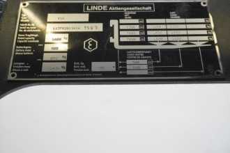 Chariot élévateur d'occasion LINDE R 16 113 ELEKTRO SCHUBMASTSTAPLER (13036681)