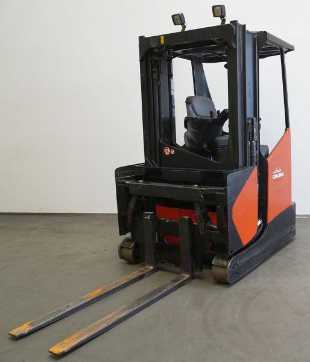 Chariot élévateur d'occasion LINDE R 17 X 116-03 ELEKTRO SCHUBMASTSTAPLER (12913396)