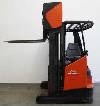 Chariot élévateur d'occasion LINDE R 17 X 116-03 ELEKTRO SCHUBMASTSTAPLER (12913396)