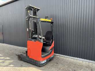 Chariot élévateur d'occasion LINDE R12B-01 ELEKTRO SCHUBMASTSTAPLER (13063499)