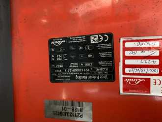 Chariot élévateur d'occasion LINDE R12B ELEKTRO SCHUBMASTSTAPLER (13058665)