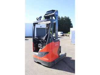 Chariot élévateur d'occasion LINDE R14-01 ELEKTRO SCHUBMASTSTAPLER (13041330)