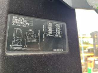 Chariot élévateur d'occasion LINDE R14-01 ELEKTRO SCHUBMASTSTAPLER (13065758)