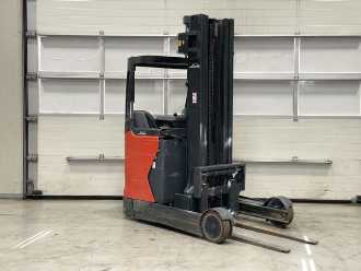 Chariot élévateur d'occasion LINDE R20-01 ELEKTRO SCHUBMASTSTAPLER (13033820)