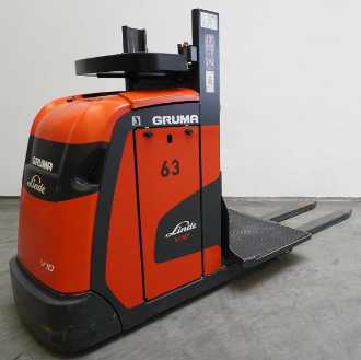 Chariot élévateur d'occasion LINDE V 10-02 5212 ELEKTRO HOCHHUBKOMMISSIONIERER (12932169) backdrop