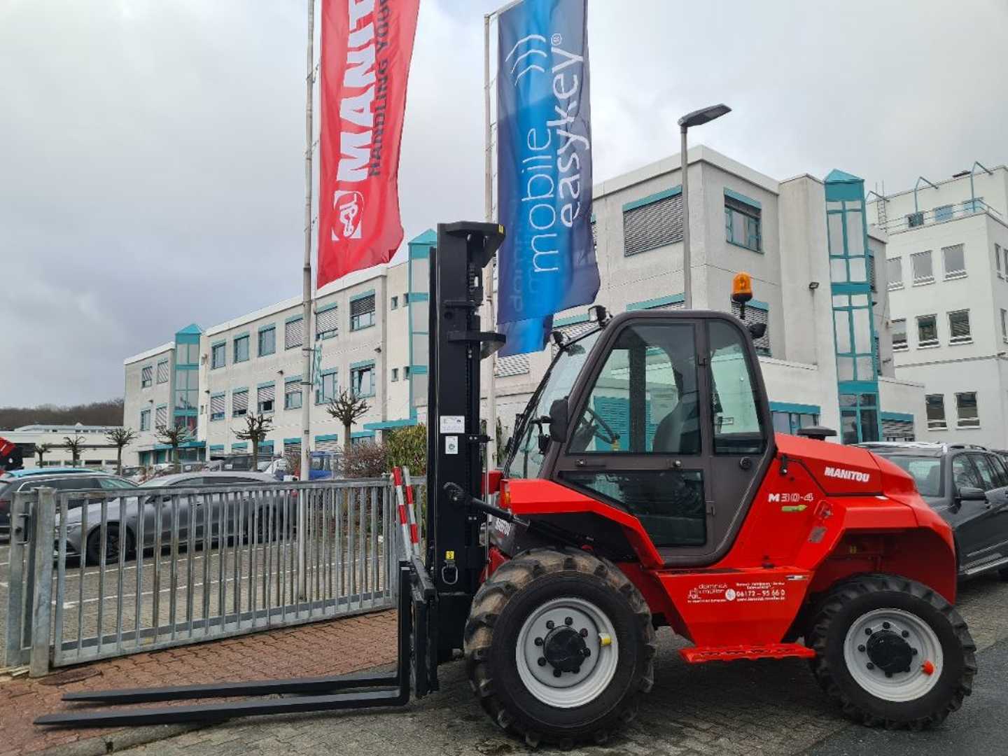 Chariot élévateur d'occasion MANITOU M 30.4 3F550 S4 DIESEL GELAENDESTAPLER (13025159)