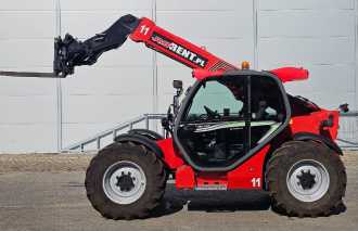 Chariot élévateur d'occasion MANITOU MLT 741 H ST3B 2015/2016 JMPRENT WEITERE TELESKOPARMSTAPLER (13036323)