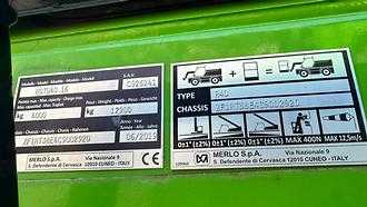 Chariot élévateur d'occasion MERLO Roto 40.16 - 2019er - Viel Zubehör DIESEL TELESKOPARMSTAPLER (13074350)