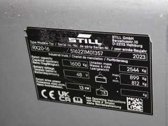 Chariot élévateur d'occasion STILL RX 20-16 6221 ELEKTRO DREIRADFRONTSTAPLER (13064896)