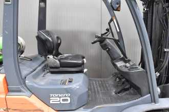 Chariot élévateur d'occasion TOYOTA 02-8FGF20 /58286/ GAS VIERRADFRONTSTAPLER (13064092)