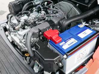 Chariot élévateur d'occasion TOYOTA 52-8FDJF35 DIESEL VIERRADFRONTSTAPLER (12947627)