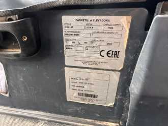 Chariot élévateur d'occasion TOYOTA 8FBE15T Baujahr 2022 / Stunden 4339 HH 4,7M ELEKTRO DREIRADFRONTSTAPLER (13000226)