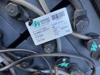 Chariot élévateur d'occasion TOYOTA 8FBE15T ELEKTRO DREIRADFRONTSTAPLER (13065723)