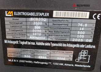 Chariot élévateur d'occasion WEITERE ECB30Q ELEKTRO VIERRADFRONTSTAPLER (13047719)