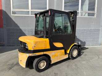 Chariot élévateur d'occasion YALE GDP 40 VX6 Baujahr 2015 /Stunden 14051/ Kabine/Duplex DIESEL VIERRADFRONTSTAPLER (13000989)