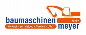 Logo Baumaschinen Meyer GmbH, Wahlstedt, Germany