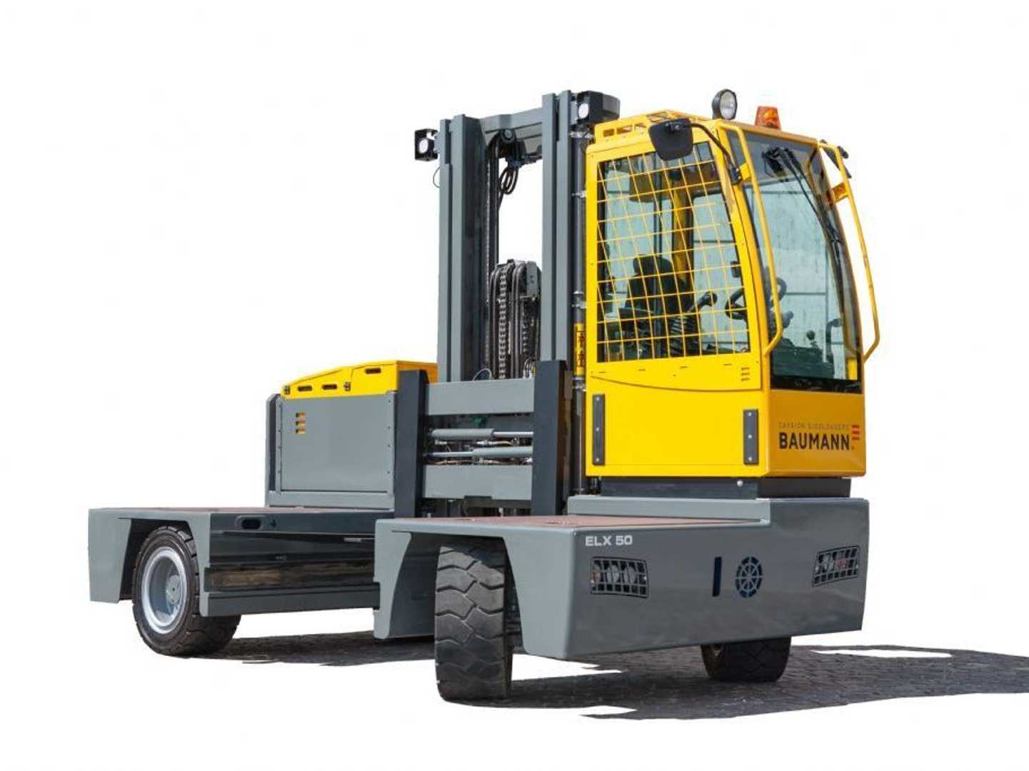 Used Forklift Truck BAUMANN ELX 50/14/45 ST ELEKTRO SEITENSTAPLER (13066322)