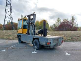 Used Forklift Truck BAUMANN GX70/14/40 DIESEL SEITENSTAPLER (13075623) backdrop