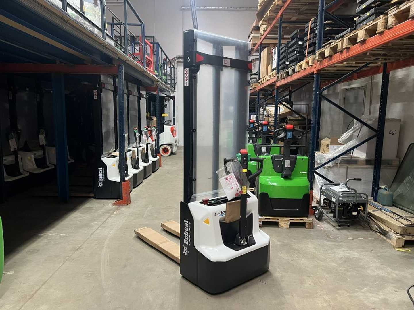 Used Forklift Truck BOBCAT LSM 12 N -7 ELEKTRO HOCHHUBWAGENDEICHSEL (13012700)
