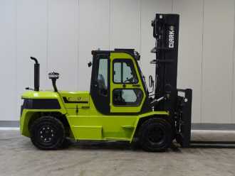 Used Forklift Truck CLARK C80D900 - Empty Containers Handler DIESEL VIERRADFRONTSTAPLER (12922626)
