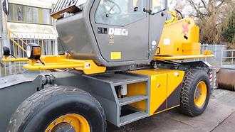 Used Forklift Truck DIECI 45.21 DIESEL TELESKOPARMSTAPLER (13061736) backdrop