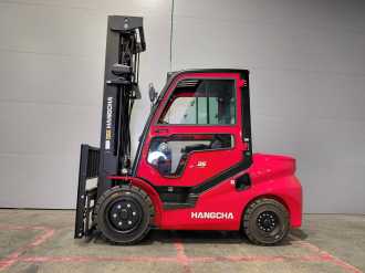 Used Forklift Truck HANGCHA XF35D-2 (CPCD35-X2H7F1) DIESEL VIERRADFRONTSTAPLER (12968485)