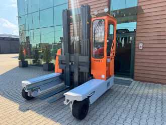 Used Forklift Truck HUBTEX DQ45 G //LPG//Triple//Only 1116 hours ! Like new GAS VIERWEGESTAPLER (13062748)