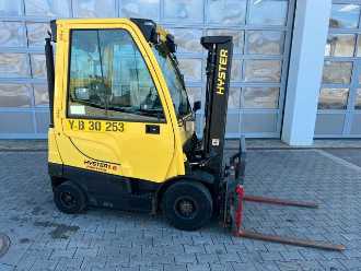 Used Forklift Truck HYSTER 4.45m / nur 1.299h DIESEL VIERRADFRONTSTAPLER (13044737)