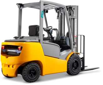 Used Forklift Truck JUNGHEINRICH DFG 430 DIESEL VIERRADFRONTSTAPLER (12961070) backdrop