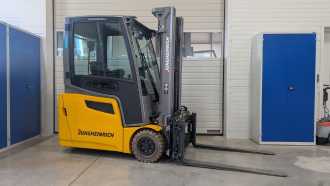 Used Forklift Truck JUNGHEINRICH EFG 216K D120-464DZ ELEKTRO DREIRADFRONTSTAPLER (13075688)