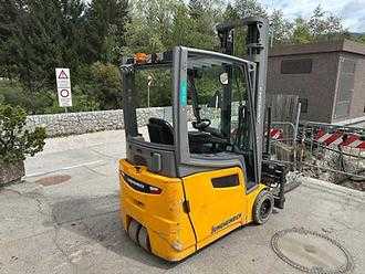 Used Forklift Truck JUNGHEINRICH EFG 218k - 400ZT ELEKTRO DREIRADFRONTSTAPLER (13076933)