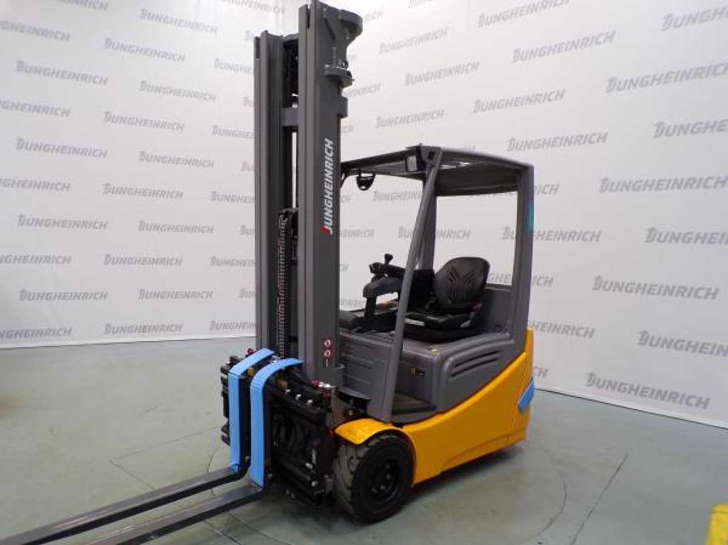 Used Forklift Truck JUNGHEINRICH EFG 218k G+ZVG 120-600 DZ ELEKTRO VIERRADFRONTSTAPLER (13076147)