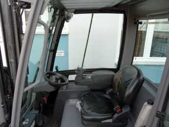 Used Forklift Truck JUNGHEINRICH EFG 220 - Voll-Freihub - Kabine ELEKTRO DREIRADFRONTSTAPLER (13074487)