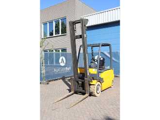 Used Forklift Truck JUNGHEINRICH EFG 430 ELEKTRO VIERRADFRONTSTAPLER (13062938)