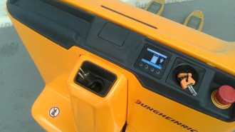 Used Forklift Truck JUNGHEINRICH EJE 114i 100-53K ELEKTRO NIEDERHUBWAGENDEICHSEL (13073539)