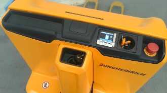 Used Forklift Truck JUNGHEINRICH EJE 120 Li 100-51 ELEKTRO NIEDERHUBWAGENDEICHSEL (13075822)