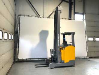 Used Forklift Truck JUNGHEINRICH ETV 216 ELEKTRO SCHUBMASTSTAPLER (12908649) backdrop