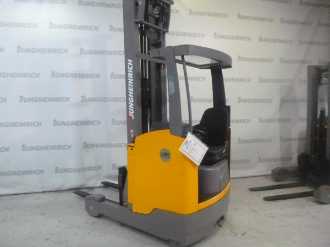 Used Forklift Truck JUNGHEINRICH ETV 318 Li MP GE 115-740 DZ ELEKTRO SCHUBMASTSTAPLER (13075831)