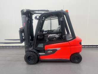 Used Forklift Truck LINDE 1252 E 35 L-01 ELEKTRO VIERRADFRONTSTAPLER (13076434)