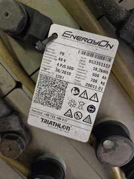 Used Forklift Truck LINDE E14 ELEKTRO VIERRADFRONTSTAPLER (12990713)