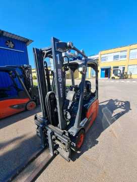 Used Forklift Truck LINDE E16C ELEKTRO DREIRADFRONTSTAPLER (12990725)