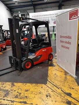Used Forklift Truck LINDE E16P ELEKTRO VIERRADFRONTSTAPLER (12261361)