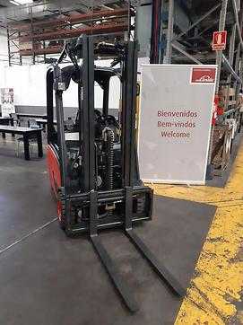 Used Forklift Truck LINDE E16P ELEKTRO VIERRADFRONTSTAPLER (12261361)